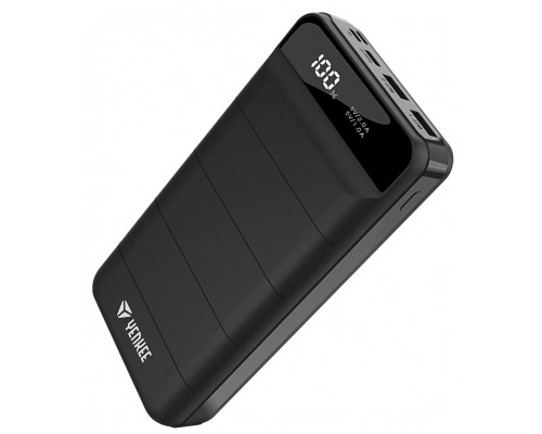 Зовнішній акумулятор Power Bank Yenkee YPB 3010-30000mAh Li-pol+TYPE-C Black