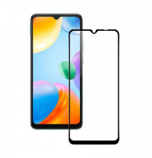 Захисне скло Full Glue для Xiaomi 10C Black