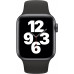Apple Watch SE GPS 40mm Space Gray Aluminum Case with Black Sport Band (MYDP2) Восстановленный