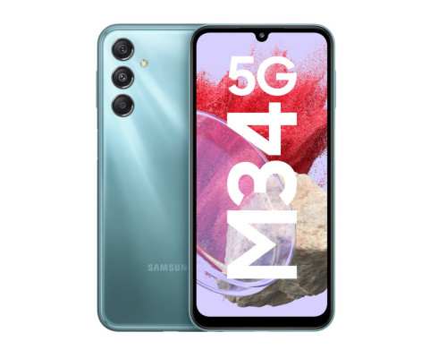 Смартфон Samsung Galaxy M34 5G M346B 8/128GB Blue (SM-M346BZBGSEK)