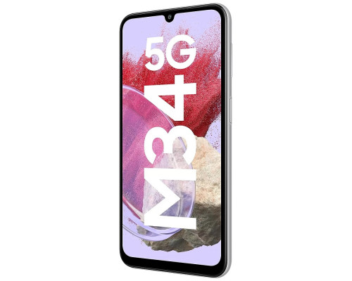 Смартфон Samsung Galaxy M34 5G M346B 8/128GB Silver (SM-M346BZSGSEK)