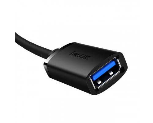 Кабель Baseus AirJoy Series USB to USB 0.5m Black