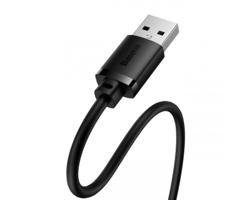 Кабель Baseus AirJoy Series USB to USB 0.5m Black