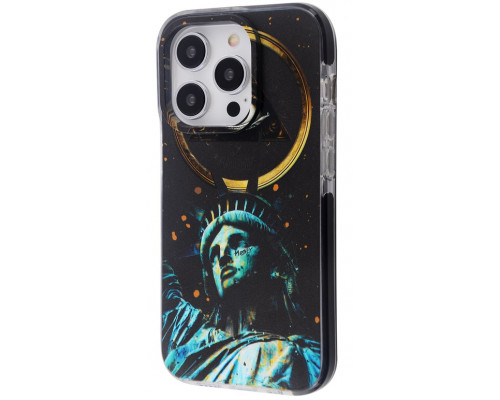 Чехол WAVE Billioner Nprint with Magsafe Conspirasy iPhone 14 Pro