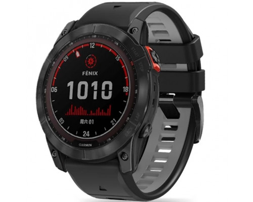 Ремешок Tech-Protect IconBand Pro для Garmin Fenix 5 | 6 | 6 Pro | 7 Black Grey (9319456604856)