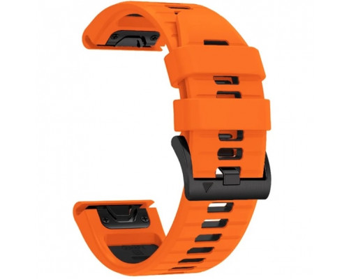 Ремешок Tech-Protect IconBand Pro для Garmin Fenix 5 | 6 | 6 Pro | 7 Orange Black (9319456605075)