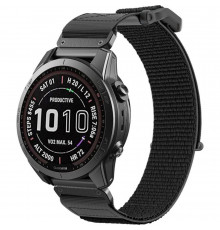 Ремінець Tech-Protect Scout для Garmin Fenix 3 | 5X | 3HR | 5X Plus | 6X | 6X Pro | 7X Black (9319456605556)