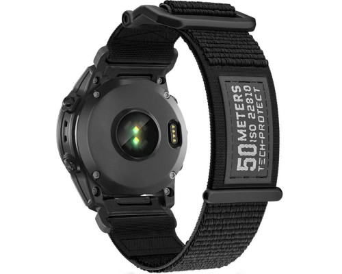 Ремешок Tech-Protect Scout для Garmin Fenix 3 | 5X | 3HR | 5X Plus | 6X | 6X Pro | 7X Black (9319456605556)