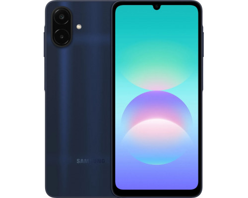 Смартфон Samsung Galaxy A08 4/128GB Dark Blue (SM-A085FDBGSEK)