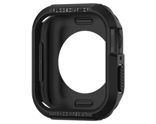 Чехол Spigen для Apple Watch 40/41mm Rugged Armor Black (061CS24480)