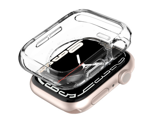 Чехол Spigen для Apple Watch 44/45mm Liquid Crystal (ACS04196)