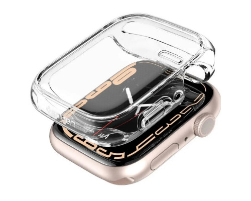 Чехол Spigen Ultra Hybrid для Apple Watch 41mm Crystal Clear (ACS04613)