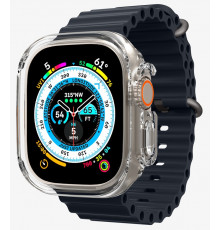 Чохол Spigen Ultra Hybrid для Apple Watch Ultra 49mm Crystal Cleare (ACS05459)