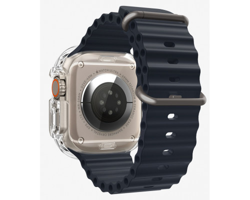 Чехол Spigen Ultra Hybrid для Apple Watch Ultra 49mm Crystal Cleare (ACS05459)