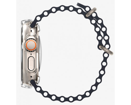 Чехол Spigen Ultra Hybrid для Apple Watch Ultra 49mm Crystal Cleare (ACS05459)