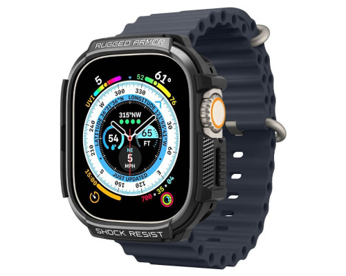 Чехол Spigen Ultra Hybrid для Apple Watch Ultra 49mm Rugged Armor (ACS05456)