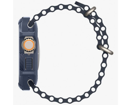 Чехол Spigen Rugged Armor для Apple Watch Ultra 2/1 49mm Navy Blue (ACS07382)