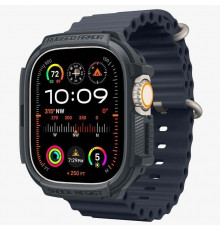 Чохол Spigen Rugged Armor для Apple Watch Ultra 2/1 49mm Dark Grey (ACS07385)