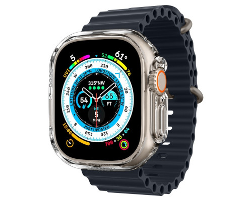 Чехол Spigen Thin Fit для Apple Watch Ultra 2/1 49mm Crystal Clear (ACS05917)
