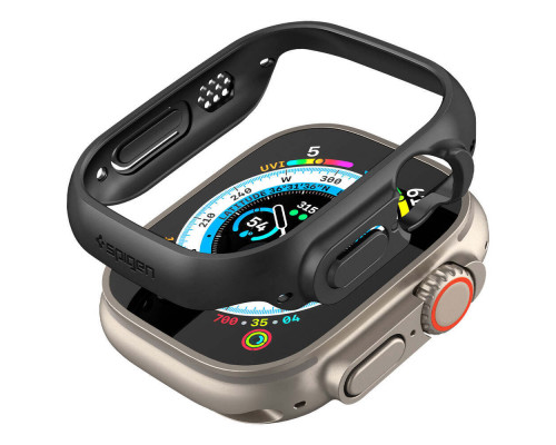 Чехол Spigen Thin Fit для Apple Watch Ultra 2/1 49mm Black (ACS05458)