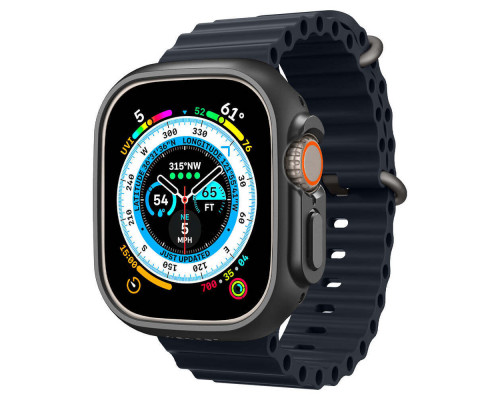 Чехол Spigen Thin Fit для Apple Watch Ultra 2/1 49mm Black (ACS05458)