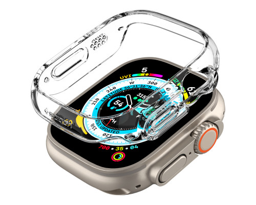 Чехол Spigen Thin Fit для Apple Watch Ultra 2/1 49mm Crystal Clear (ACS05917)