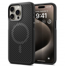 Чехол Spigen Core Armor для iPhone 15 Pro Max Matte with MagSafe Black (ACS06442)