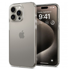 Чехол Spigen Liquid Crystal для iPhone 15 Pro Max Crystal Clear (ACS06557)