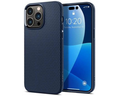 Чехол Spigen Liquid Air для iPhone 15 Pro Max Navy Blue (ACS06563)