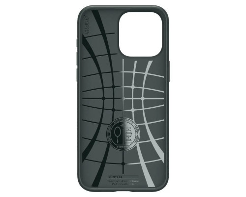 Чехол Spigen Liquid Air для iPhone 15 Pro Max Abyss Green (ACS06564)