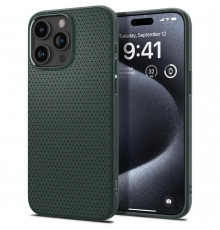 Чехол Spigen Liquid Air для iPhone 15 Pro Max Abyss Green (ACS06564)