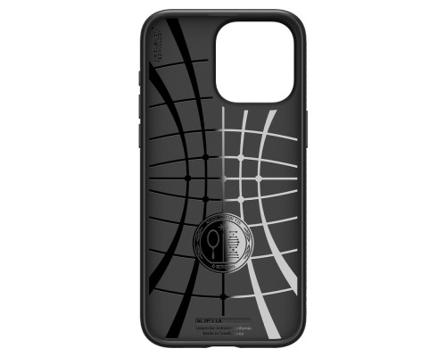 Чехол Spigen Liquid Air для iPhone 15 Pro Max Matte Black (ACS06562)