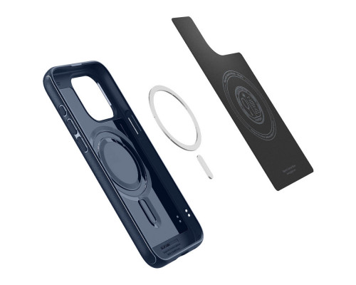 Чехол Spigen Mag Armor для iPhone 15 Pro Max Matte with MagSafe Blue (ACS06598)