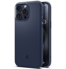 Чехол Spigen Mag Armor для iPhone 15 Pro Max Matte with MagSafe Blue (ACS06598)