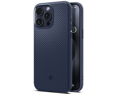 Чехол Spigen Mag Armor для iPhone 15 Pro Max Matte with MagSafe Blue (ACS06598)