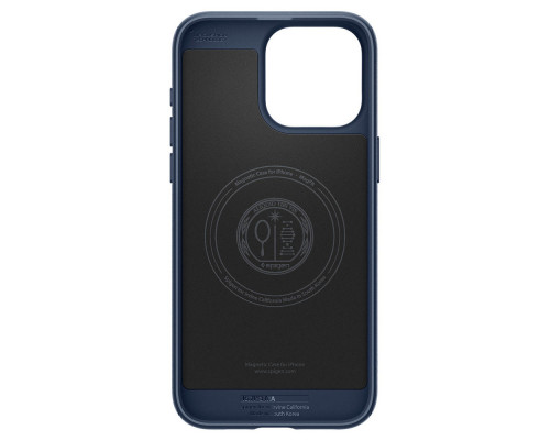 Чехол Spigen Mag Armor для iPhone 15 Pro Max Matte with MagSafe Blue (ACS06598)