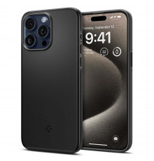 Чехол Spigen Thin Fit для Apple iPhone 15 Pro Black (ACS06686)