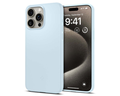 Чехол Spigen Thin Fit для Apple iPhone 15 Pro Max Mute Blue (ACS06550)