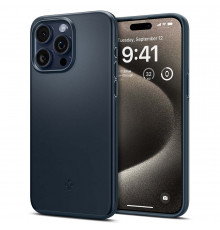 Чехол Spigen Thin Fit для Apple iPhone 15 Pro Max Metal Slate (ACS06546)