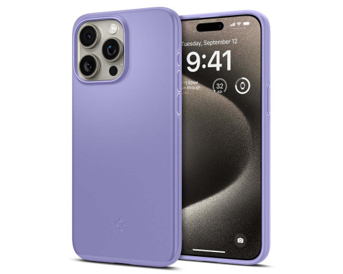 Чехол Spigen Thin Fit для Apple iPhone 15 Pro Iris Purple (ACS06692)