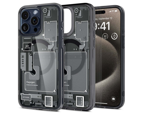 Чехол Spigen Ultra Hybrid для Apple iPhone 15 Pro Max with MagSafe Zero One (ACS06582)