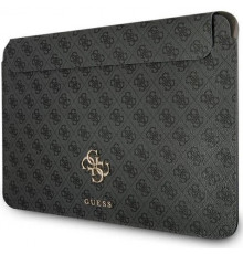 Чохол Guess 4G Metal Gold Logo для MacBook 13" Grey (GUCS13G4GFGR)