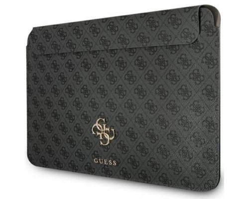 Чехол Guess 4G Metal Gold Logo для MacBook 13" Grey (GUCS13G4GFGR)