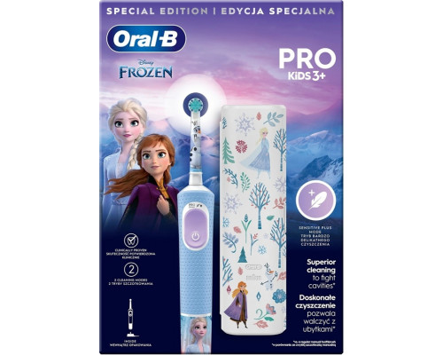 Электрическая зубная щетка BRAUN Oral-B D103.413.2KX Frozen типа 3708 (3+)