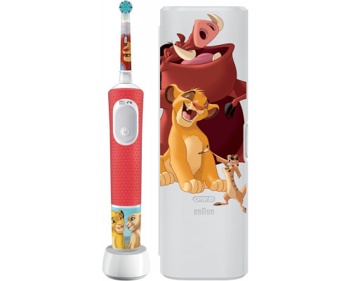 Электрическая зубная щетка BRAUN Oral-B D103.413.2KX Lion King
