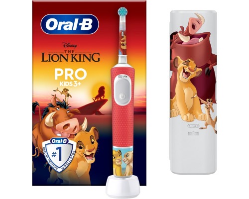 Электрическая зубная щетка BRAUN Oral-B D103.413.2KX Lion King