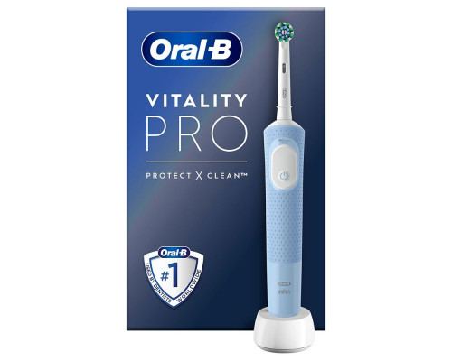 Электрическая зубная щетка BRAUN Oral-B Vitality D103.413.3 PRO Protect X Clean Vapor Blue