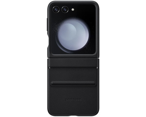 Чехол Leather Case для Samsung Flip 5 Black (AAA)
