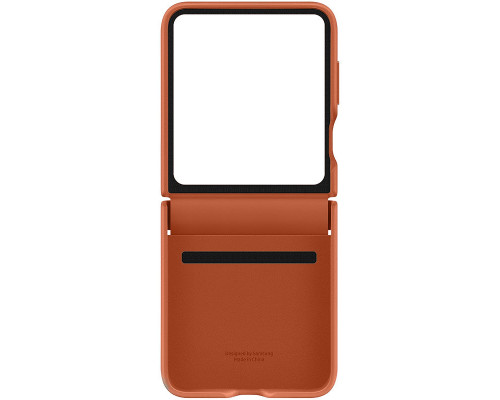 Чехол Leather Case для Samsung Flip 5 Brown (AAA)