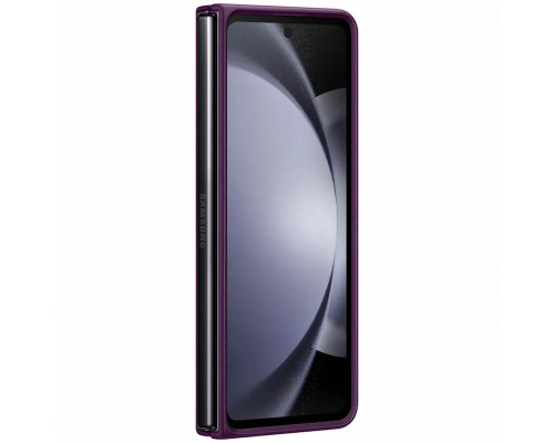 Чехол Leather Case для Samsung Fold 5 Purple (AAA)